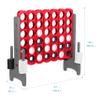 ECR4Kids Jumbo 4-To-Score, Giant Game, Red/Grey view 2