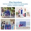 ECR4Kids Jumbo 4-To-Score, Giant Game, Red/White/Blue view 4