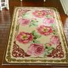 1/12 Scale French Country Nice Peony Bunches Dollhouse Rug (8 X 10) view 1