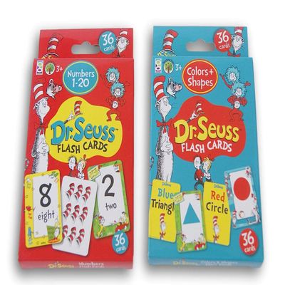 Dr. Seuss Learning Flash Card Set - ABCs & Words, Colors, Shapes, and Numbers
