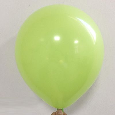 100pcs/lot 10inch 2.2g Latex Balloon Inflatable Air Balls Children's Birthday Party Balloons Wedding Decoration Float Balls (Light Green)
