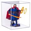 Better Display Cases Clear Acrylic Figure Display Case for Figurine Miniature Doll Bobblehead , Doll Stands (verti or horiz) Display Box for Figures,DIM:10.5" L x 10.5" W x 14.5" H. (A087-WB-VWM) view 1