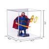 Better Display Cases Clear Acrylic Figure Display Case for Figurine Miniature Doll Bobblehead , Doll Stands (verti or horiz) Display Box for Figures,DIM:10.5" L x 10.5" W x 14.5" H. (A087-WB-VWM) view 2