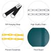 2 Pack Swings Seats Heavy Duty with 66" Chain Plastic Coated, Playground Swing Set Accessories Replacement with Snap Hooks and Hanging Strap view 3