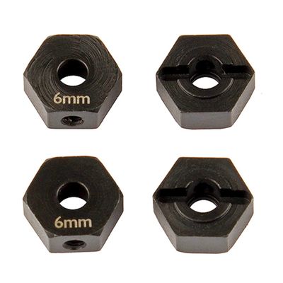 Team Associated FT Enduro Wheel Hexes 6 mm Steel ASC42076 Electric Car/Truck Option Parts