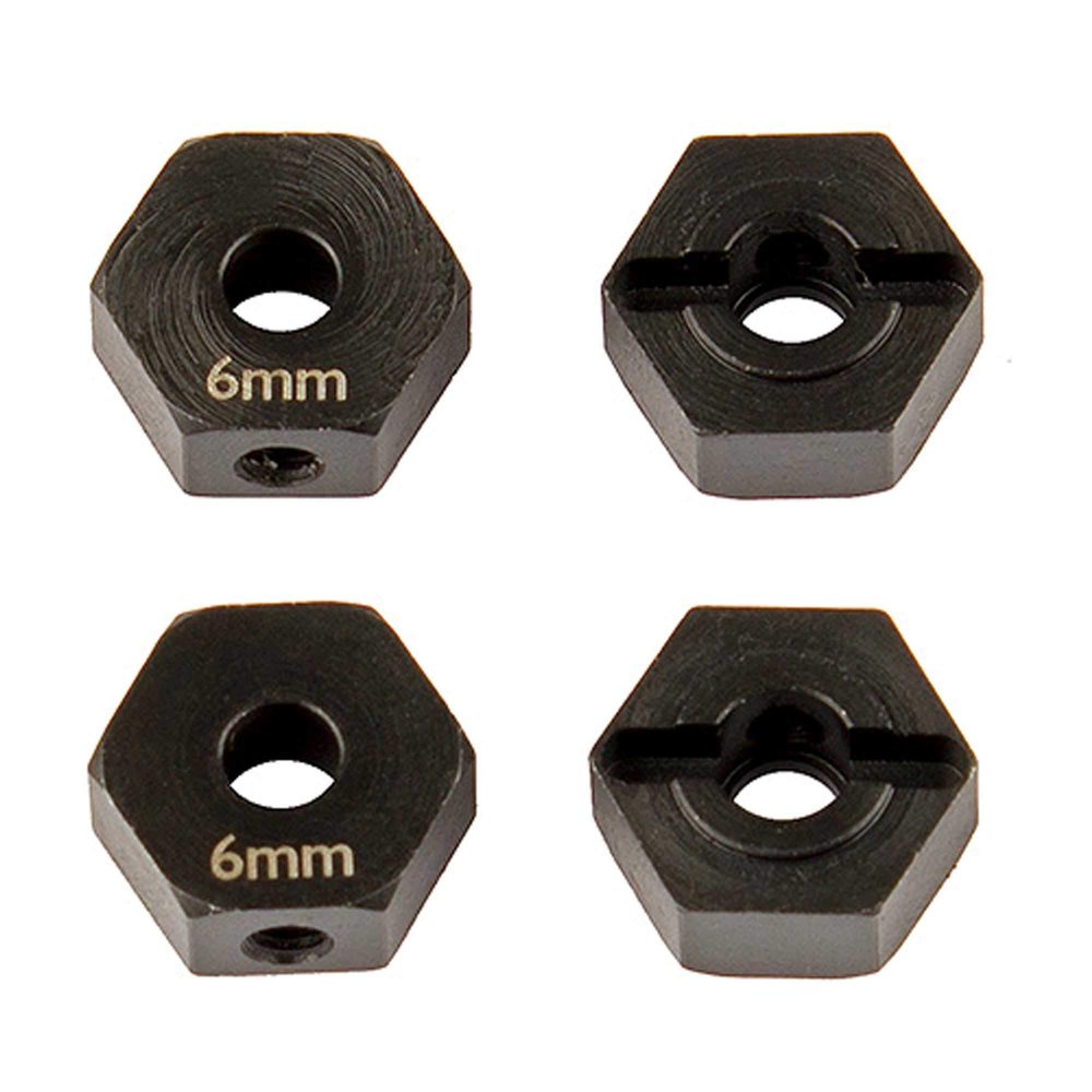 Team Associated FT Enduro Wheel Hexes 6 mm Steel ASC42076 Electric Car/Truck Option Parts