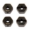 Team Associated FT Enduro Wheel Hexes 6 mm Steel ASC42076 Electric Car/Truck Option Parts view 1