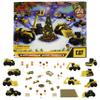 CAT Construction Toys, Little Machines Advent Calendar - Kids Toys for Ages 3 and Up - 24 Piece Set with 10 Little Machines Vehicles & Magic Insta-Dirt! view 1