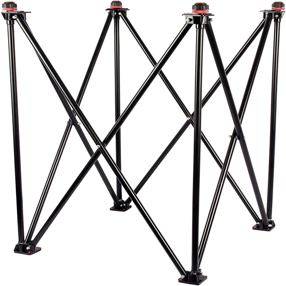 SMT Foldable Height Adjustable Carrom Board Stand Professional Easy Fold Hydraulic Premium Quality for Carom