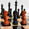 1853 Harrwitz Jaques Series 3.5" Antiqued Boxwood & Ebony The Chess Empire- Luxury Staunton Wood Chess Pieces only Set view 4