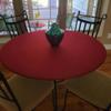 Made to Order Poker Table Cover for Lifetime Tables in Speed lite + pad - Felt Table Cover Alternative fits 48", 60", 72" (red Wine, 48 inch) view 2