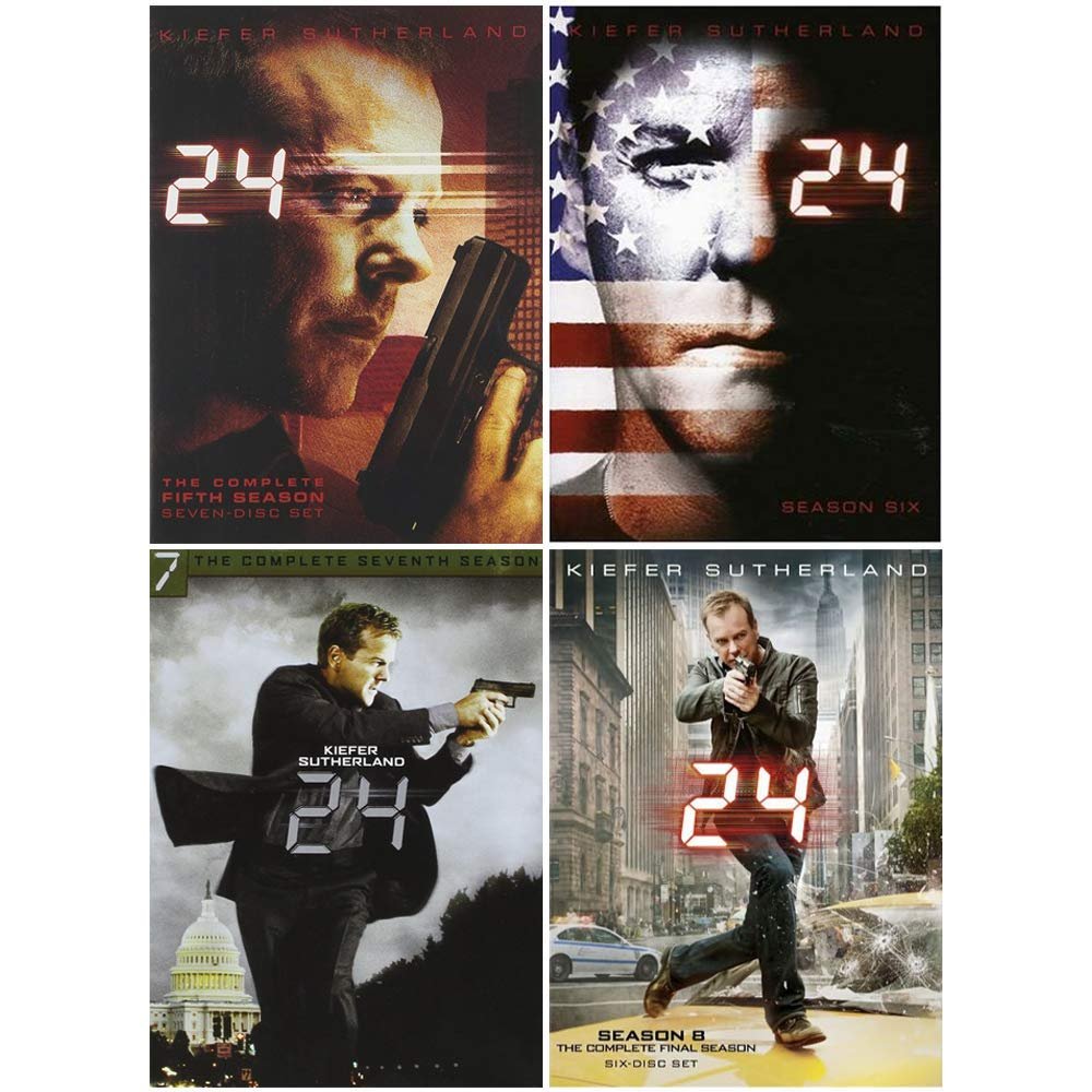 24: TV Series Complete Seasons 5-8 DVD Collection