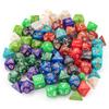 10 X 7 Polyhedral Dice Set (70 Pieces) for Dungeons and Dragons DND RPG MTG Table Games D4 D6 D8 D10 D% D12 D20 with 10 Pack Black Bags, 10 Colors view 3