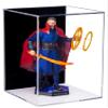 Better Display Cases Clear Acrylic Figure Display Case for Figurine Miniature Doll Bobblehead , Doll Stands (vertical or horizontal)Display Box for figures,DIM:10.5"L x 10.5"W x 14.5"H.(A087-BB-VWM) view 1