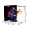 Better Display Cases Clear Acrylic Figure Display Case for Figurine Miniature Doll Bobblehead , Doll Stands (vertical or horizontal)Display Box for figures,DIM:10.5"L x 10.5"W x 14.5"H.(A087-BB-VWM) view 2