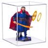 Better Display Cases Clear Acrylic Figure Display Case for Figurine Miniature Doll Bobblehead , Doll Stands Display Box for Figures,DIM:10.5" L x 10.5" W x 14.5" H. (A087-CB-TT) view 1