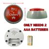 Airhorn Can Sound Button with Applause and Cheers, Funny Easy Button, Noise Maker Buzzer for Office, Sporting Event, Dance Party, Fun Classroom, Desk Toy, Gag Birthday Gift, Gadget for Teens, DJ HYPE view 2