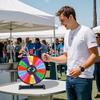 WinSpin 12" Prize Wheel Tabletop 14 Slots Heavy Duty Editable Spinning Wheel for Fortune Spinning Game Carnival & Tradeshow, Classic Series view 2