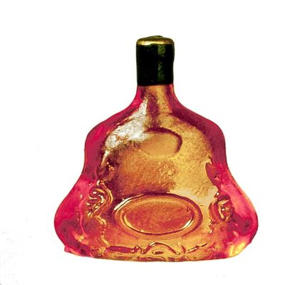 Dolls House Shaped Whiskey Liqueur Bottle Fancy Whisky 1:12 Pub Bar Accessory
