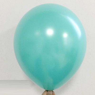 100pcs/lot 10inch 2.2g Latex Balloon Inflatable Air Balls Children's Birthday Party Balloons Wedding Decoration Float Balls (Powder Blue)