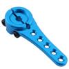 Hobbypark Metal Aluminum Long 25T Servo Horn Single Sided Steering Arm M3 Threads for RC Car Truck Off Road Buggy Accessories (Blue) view 3