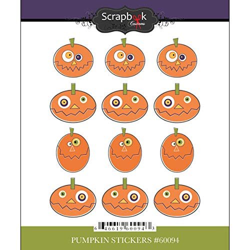 Scrapbook Customs 60094 Pumpkin Stickers