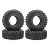 4pcs 2.2'' Crawler Tire OD with Foam 120mm for 1/10 AXIAL SCX10 D90 CC01 90018 RC Crawler Cars view 1