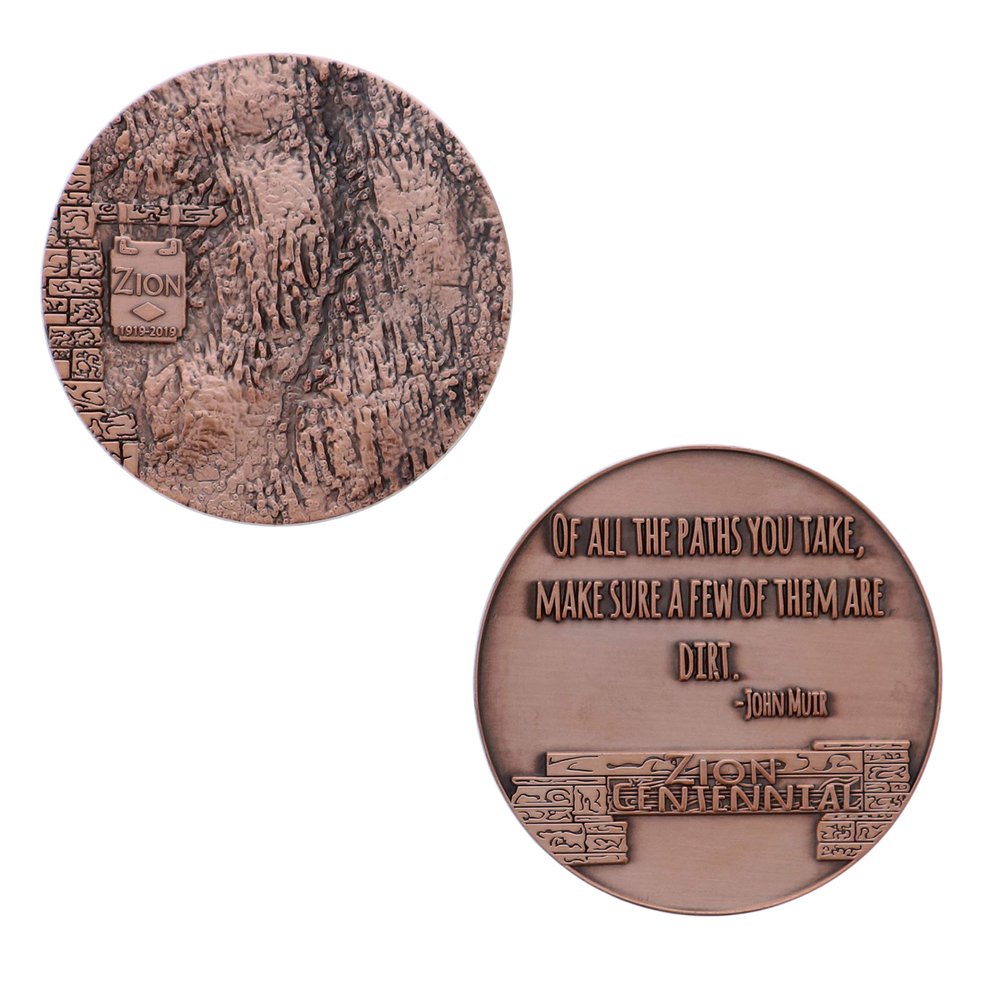 Geoswag Zion Challenge Coin