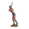Team Miniatures Roman Empire ROM6010 Thraex Gladiator Barca with Sword 1:30 Scale Pewter view 2