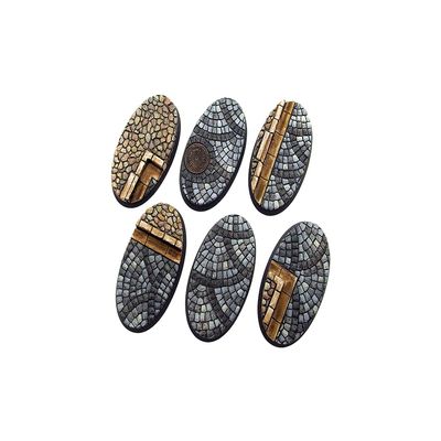 Micro Art Studio 60mm Cobblestone - Oval Bases