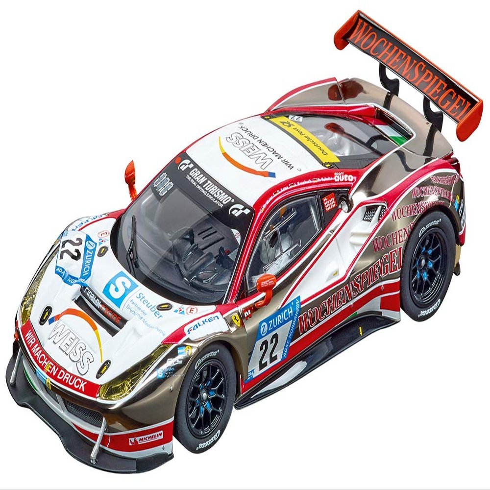 Carrera 30868 Ferrari 488 GT3 WTM Racing #22 Digital 132 Slot Car Racing Vehicle 1:32 Scale
