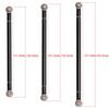 8Pcs RC Links Rod CNC Aluminum Linkage for 1/10 Axial SCX10 Crawler, Black view 3