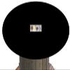 Poker Table Cover for Lifetime Tables in Speed lite + pad - Felt Table Cover Alternative fits 48", 60", 72" (Black, 72 inch) view 1