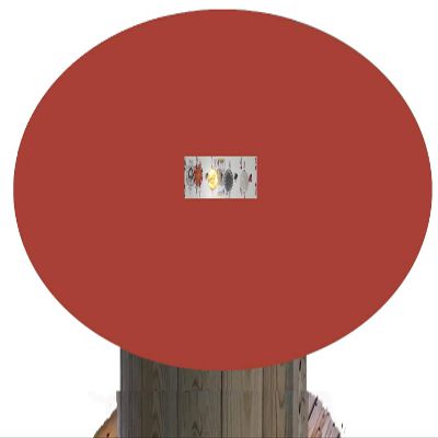 Made to Order Poker Table Cover for Lifetime Tables in Speed lite + pad - Felt Table Cover Alternative fits 48", 60", 72" (red Wine, 60 inch)