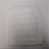 C&N Reproductions Pedal Car Deluxe Seat Pad in White view 1