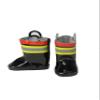 American Fashion World Fireman Firefighter Boots for 18-Inch Dolls | Premium Quality & Trendy Design | Dolls Shoes | Shoe Fashion for Dolls for Popular Brands view 2