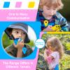 Walkie Talkies for Kids 3 Miles Long Range, 22 Channels Walkie Talkie with Clear Sound & Automatic Squelch, Kids Walkie Talkies, Outdoor Camping Toys for Boys and Girls (Blue Pink Yellow) view 2