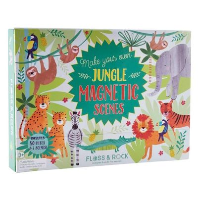 Floss & Rock Magnetic Scenes Playset - Jungle