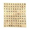 1000PCS scrabble letters for crafts - DIY wood gift decoration - making alphabet coasters and scrabble crossword game wood letter tiles/wooden scrabble tiles A-Z capital letters for crafts, pendants, view 2