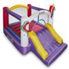 Cloud 9 Inflatable Bounce House and Blower, Unicorn Theme Bouncer for Kids with Slide, Includes Stakes and Repair Patches view 2