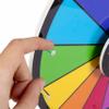 Brybelly Spin it to Win It Jumbo Prize Wheel, 24" | 14 Colorful Slots, Customizable Button, Adjustable Spin Speed | Tabletop Prize Wheels for Trade Shows, Office Games, and Parties view 3