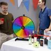 Brybelly Spin it to Win It Jumbo Prize Wheel, 24" | 14 Colorful Slots, Customizable Button, Adjustable Spin Speed | Tabletop Prize Wheels for Trade Shows, Office Games, and Parties view 4