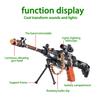 Gun Toys for Boys Combat Military Mission Machine Gun Toy with LED Flashing Lights and Sound Effects for Kids Playing view 2