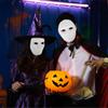 Amosfun 24Pcs DIY Mask Blank Painting Male Full Face Mask for Halloween Ghost Cosplay Masquerade Hip Hop Dance Party Favors view 4