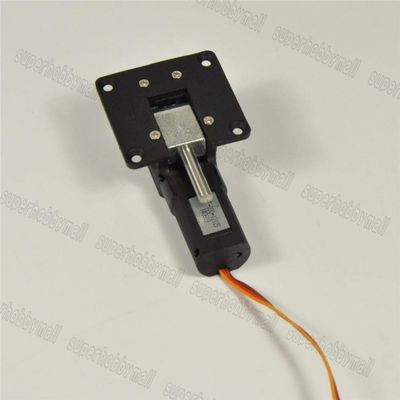 Part & Accessories 1pcs PZ-15091SM Servoless Retract Quad Electric Retractable Large Landing Gears with Metal Turning Block and 5.0 mm axle