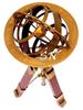 Amazing Art Handicrafts Vintage Brass Antique Armillary Sphere Astrolabe Armillary with Tripod Stand view 1