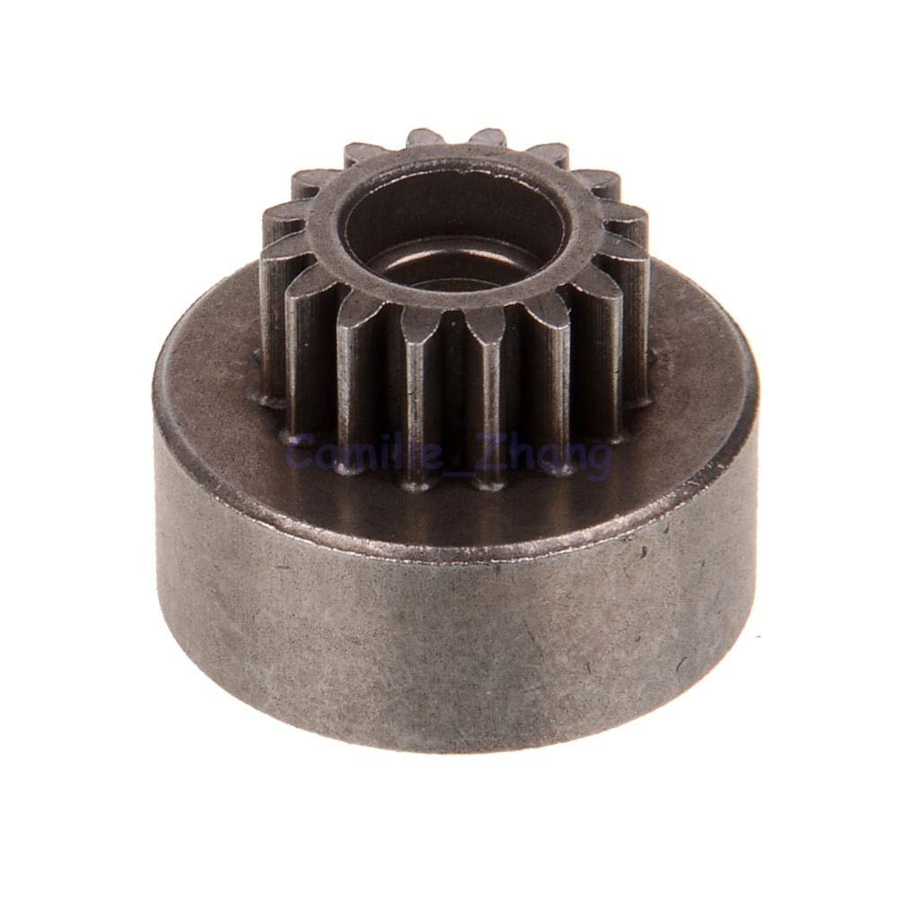 Part & Accessories 02107 16T Clutch Bell Single Gear for 1/10 94188 Nitro RC Truck Car Parts