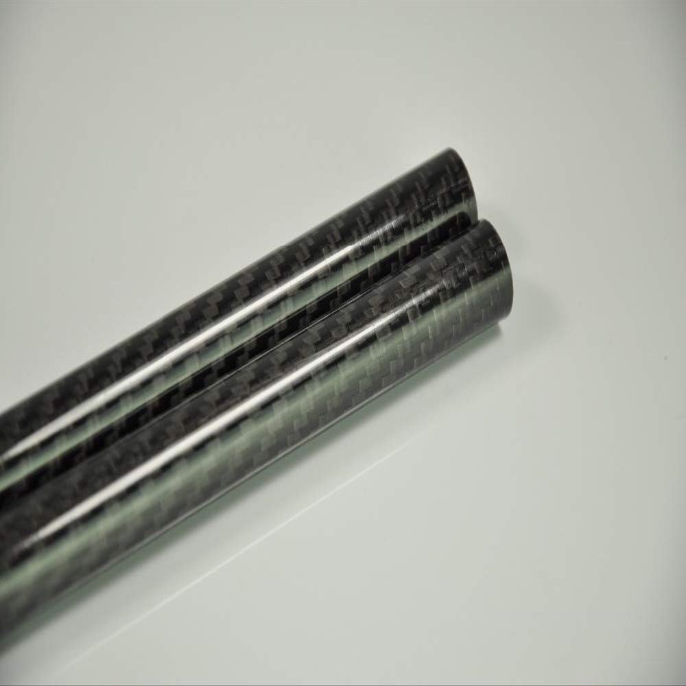 Part & Accessories 2pcs 1000mm Carbon Fiber Tube 8mm x 6mm 3K Plain Weave Glossy Surface For RC Airplane Quadcopter