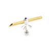 Part & Accessories 50mm RC Boat Water Pickup Accessories Transom Mounting Water Pickup Parts Silver And Bronze view 1