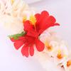 Hawaiian Luau Flower Leis for Adult Jumbo Necklace Mahalo Floral leis Graduation Wedding Leis (Necklace Style 15) view 2